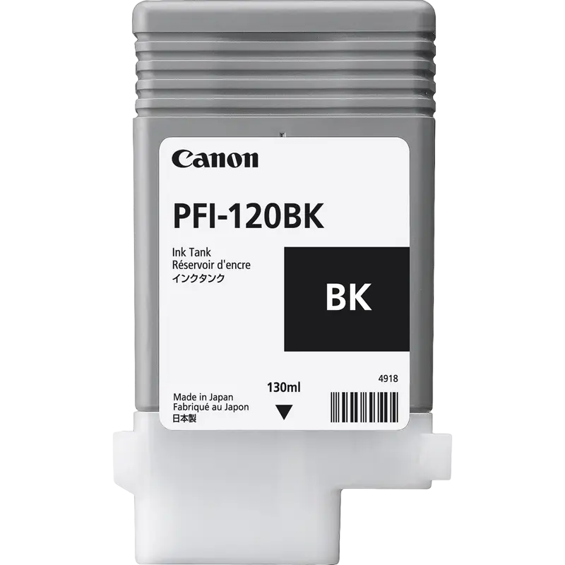 Картридж чернильный Canon PFI-120, 130мл, Черный - photo