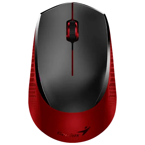 Беcпроводная мышь Genius NX-8000S, Черный/Красный - photo