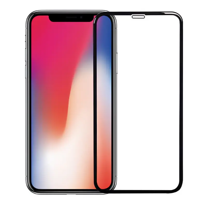 Sticlă de protecție Cellularline Impact Glass Capsule - iPhone XS Max/11 Pro Max, Negru - photo