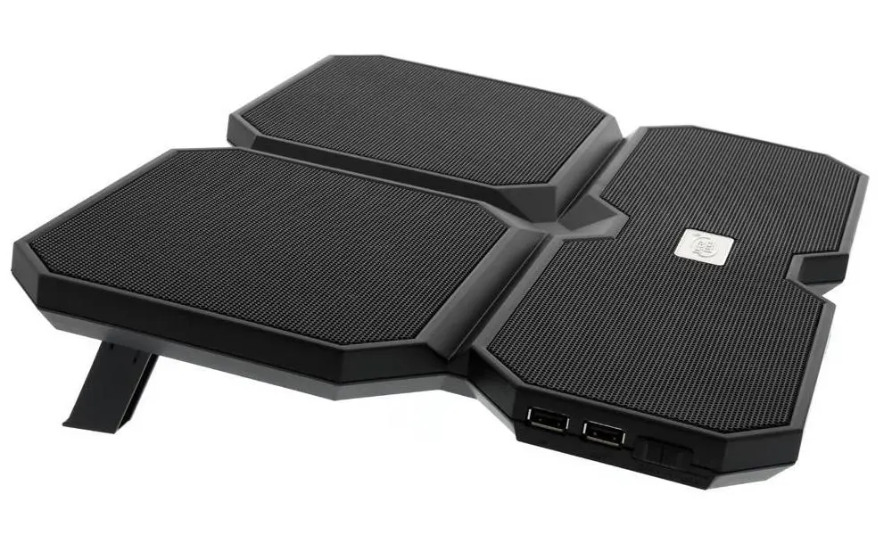 Notebook Cooling Pad Deepcool Multi Core X6, up to 15.6", 2x140mm+2x100mm, 2xUSB, 4 fan modes - photo