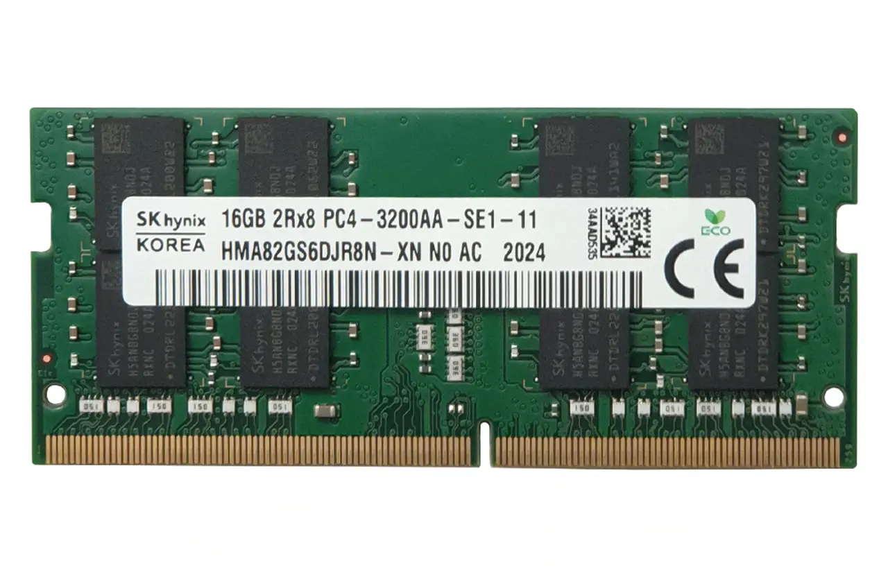 Memorie RAM Hynix HMA82GS6DJR8N-XNN0, DDR4 SDRAM, 3200 MHz, 16GB, Hynix 16GB DDR4 3200 So-Dimm - photo
