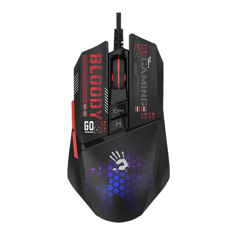 Gaming Mouse Bloody W63 Max, Negru - photo