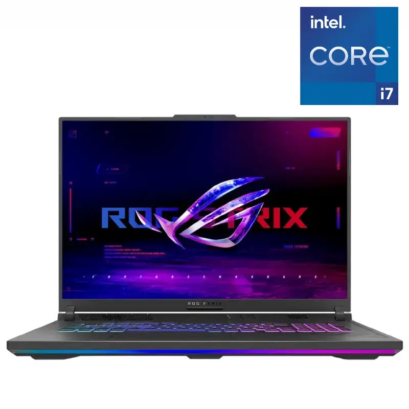 Игровой ноутбук 18" ASUS ROG Strix G18 G814JZ, Eclipse Gray, Intel Core i7-13650HX, 32Гб/1024Гб, Без ОС - photo