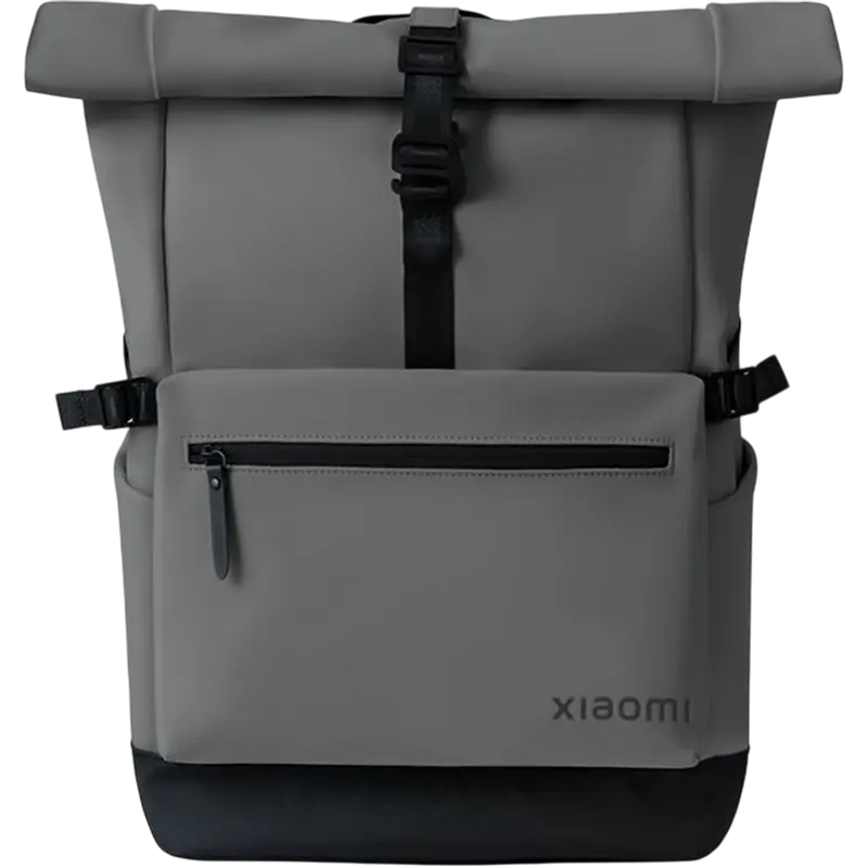 Rucsac Xiaomi Roll Top Casual, 15.6", Tesatura, oliuretan, poliester, Gri - photo