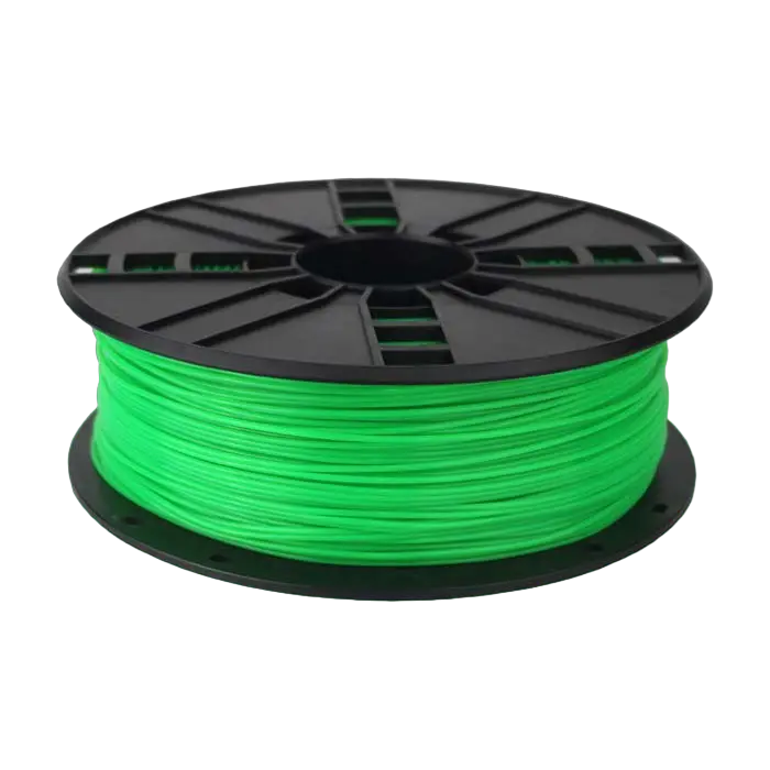 Filament pentru imprimantă 3D Gembird 3DP-PLA1.75-01-G, PLA, Verde , 1.75 mm, 1kg - photo