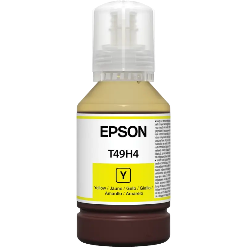 Контейнер с чернилами Epson T49H, C13T49H400, Желтый - photo