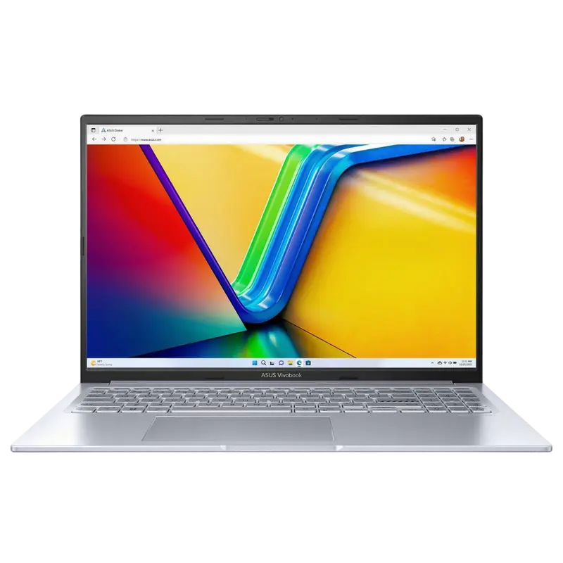 Laptop 16" ASUS Vivobook 16X M3604YA, Cool Silver, AMD Ryzen 7 7730U, 16GB/1024GB, Fără SO - photo