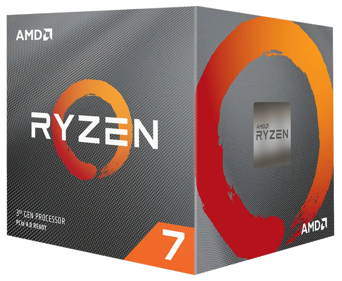 Процессор AMD Ryzen 7 3700X, Socket AM4, 8x ядер, Нет встроенной графики, Wraith Prism RGB | Box - photo