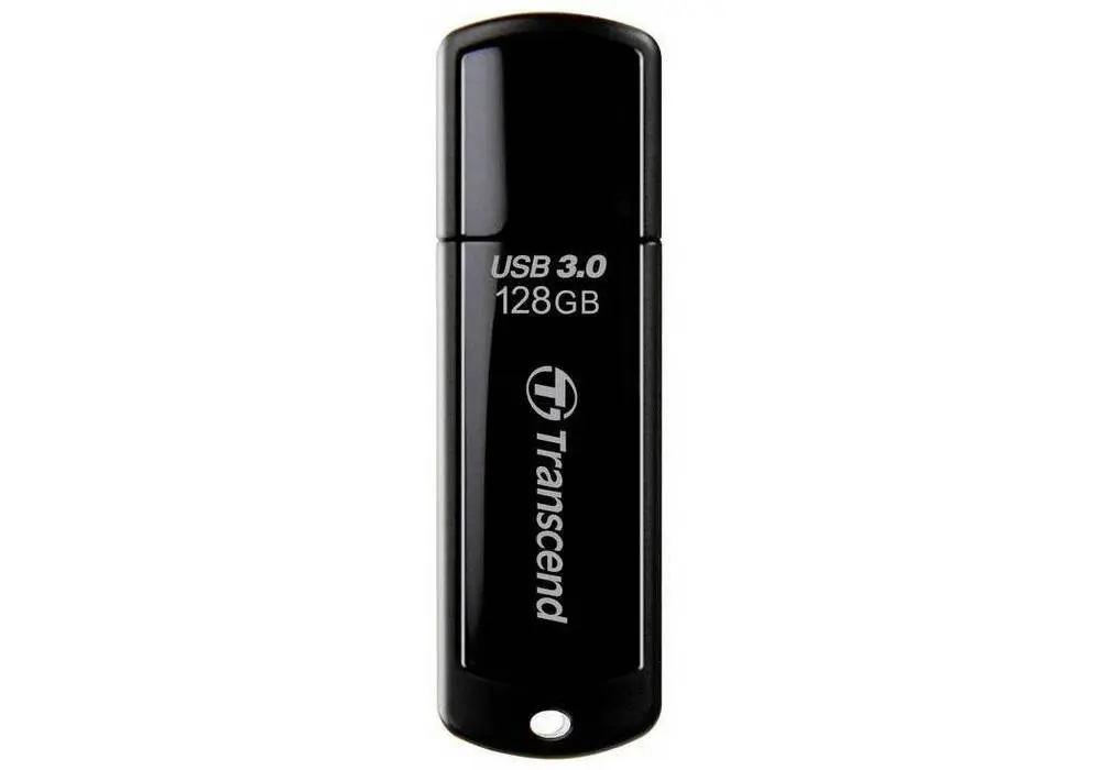 Memorie USB Transcend JetFlash 700, 128GB, Negru - photo