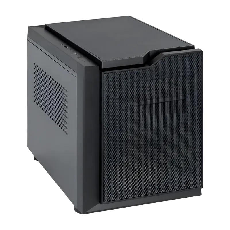 Компьютерный корпус Chieftec CI-01B-OP, Micro-ATX, Без блока питания, Чёрный - photo