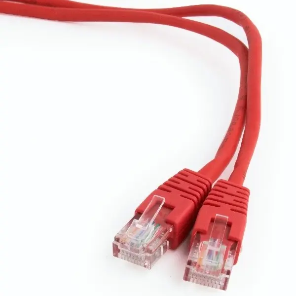 Patch cord Cablexpert PP22-1M/R, Cat5e FTP, 1m, Roșu - photo