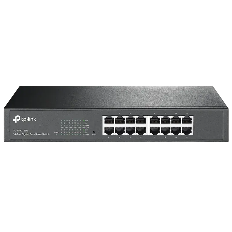 Switch de rețea TP-LINK TL-SG1016DE, 16x 10/100/1000 Mbps - photo