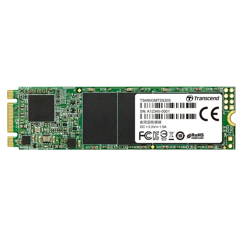 Накопитель SSD Transcend 820S, 480Гб, TS480GMTS820S - photo
