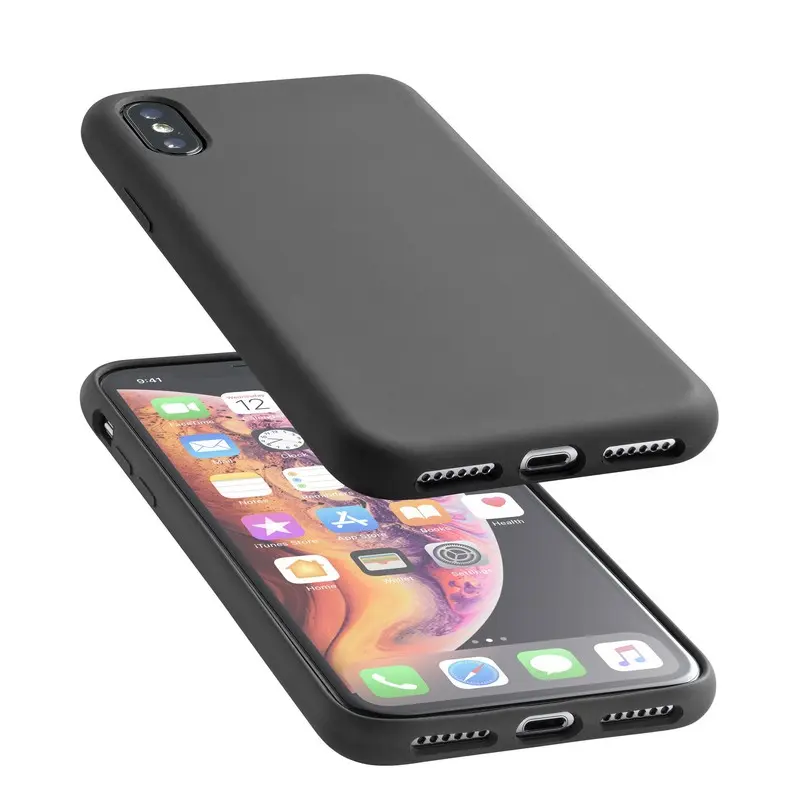 Чехол Cellularline iPhone XS Max - Case, Чёрный - photo