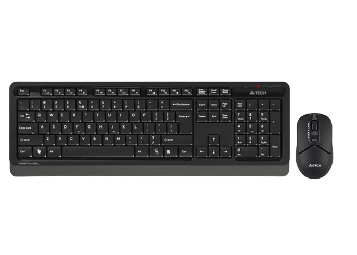 Set Tastatură + Mouse A4Tech FG1012S, Fără fir, Negru - photo