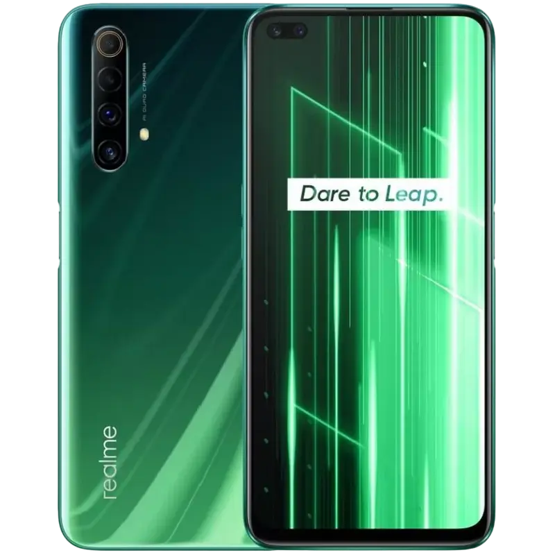 Смартфон Realme X50, 6Гб/128Гб, Зелёный - photo