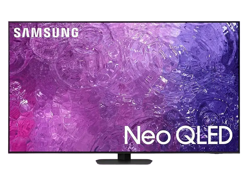 50" QLED SMART Телевизор Samsung QE50QN90CAUXUA, 3840x2160 4K UHD, Tizen, Чёрный - photo