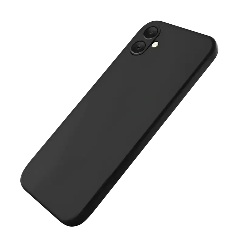 Husă Xcover Galaxy A05 - Liquid Silicone, Negru - photo