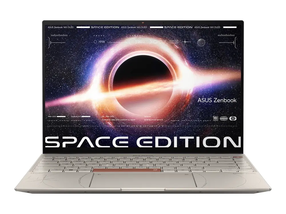 NB ASUS 14.0" Zenbook 14X OLED Space Edition UX5401ZAS (Core i7-12700H 16Gb 1Tb Win 11) - photo