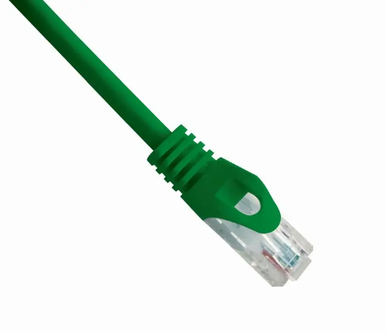 Patch cord Cablexpert PP6U-0.25M/G, Cat6 UTP, 0,25m, Verde - photo