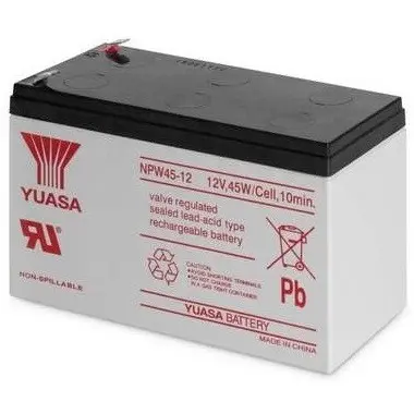 Аккумулятор для резервного питания Yuasa NPW45-12-TW, 12В, 7,5А*ч - photo
