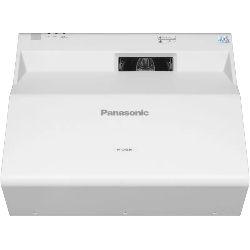 Projector Panasonic PT-CMZ50; UST, LCD, WUXGA, Laser 5200Lum, 3M:1, LAN, White - photo