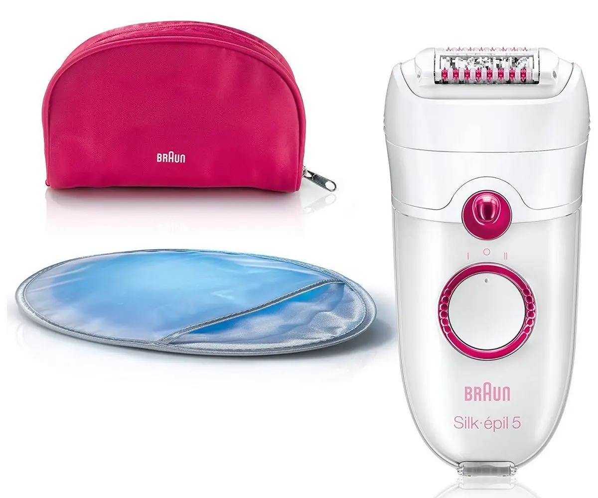 Epilator BRAUN Silk-épil 5, Alb / Roz - photo