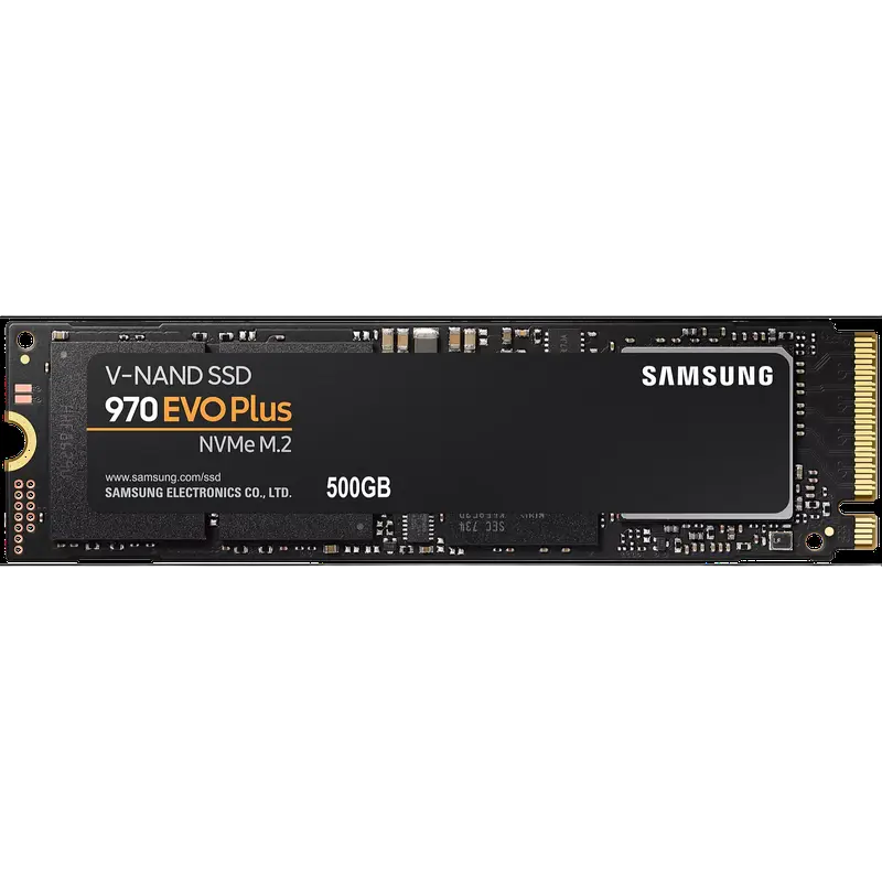Накопитель SSD Samsung 970 EVO Plus MZ-V7S500, 500Гб, MZ-V7S500BW - photo