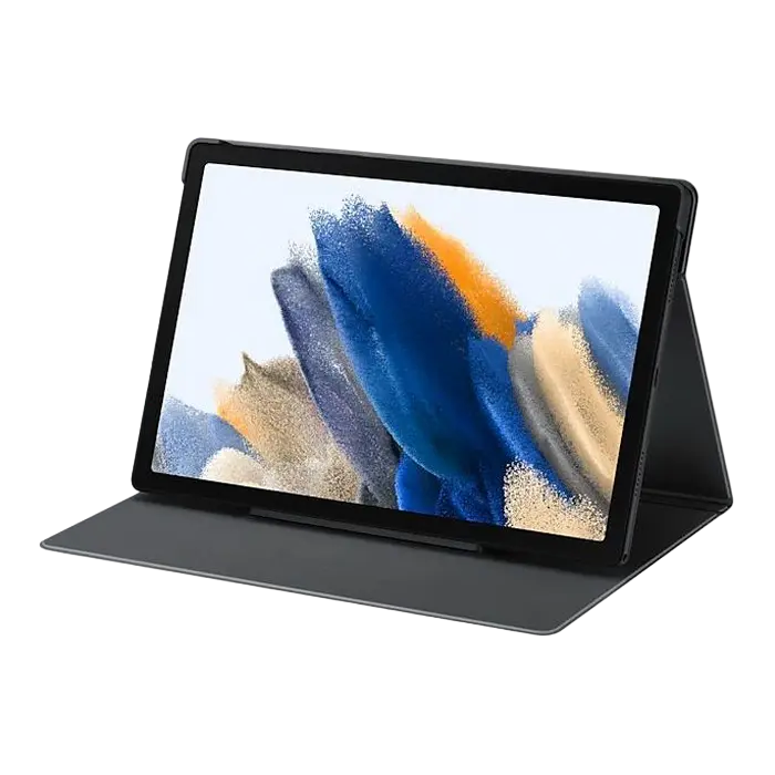 Чехол для планшета Samsung Tab A8 Book Cover, 10,5", Полиуретан, Тёмно-серый - photo