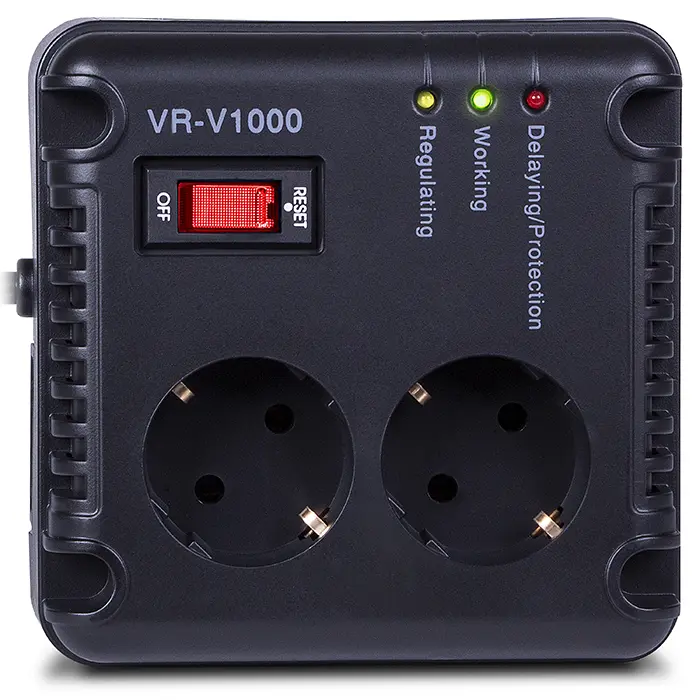 Stabilizer Voltage SVEN  VR-V1000  max.500W, Output sockets: 2 × CEE 7/4 - photo
