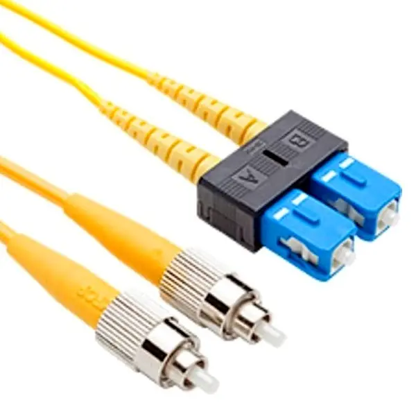 Fiber optic patch cords, singlemode duplex core SC-FC  3M, SH31, APC Electronic