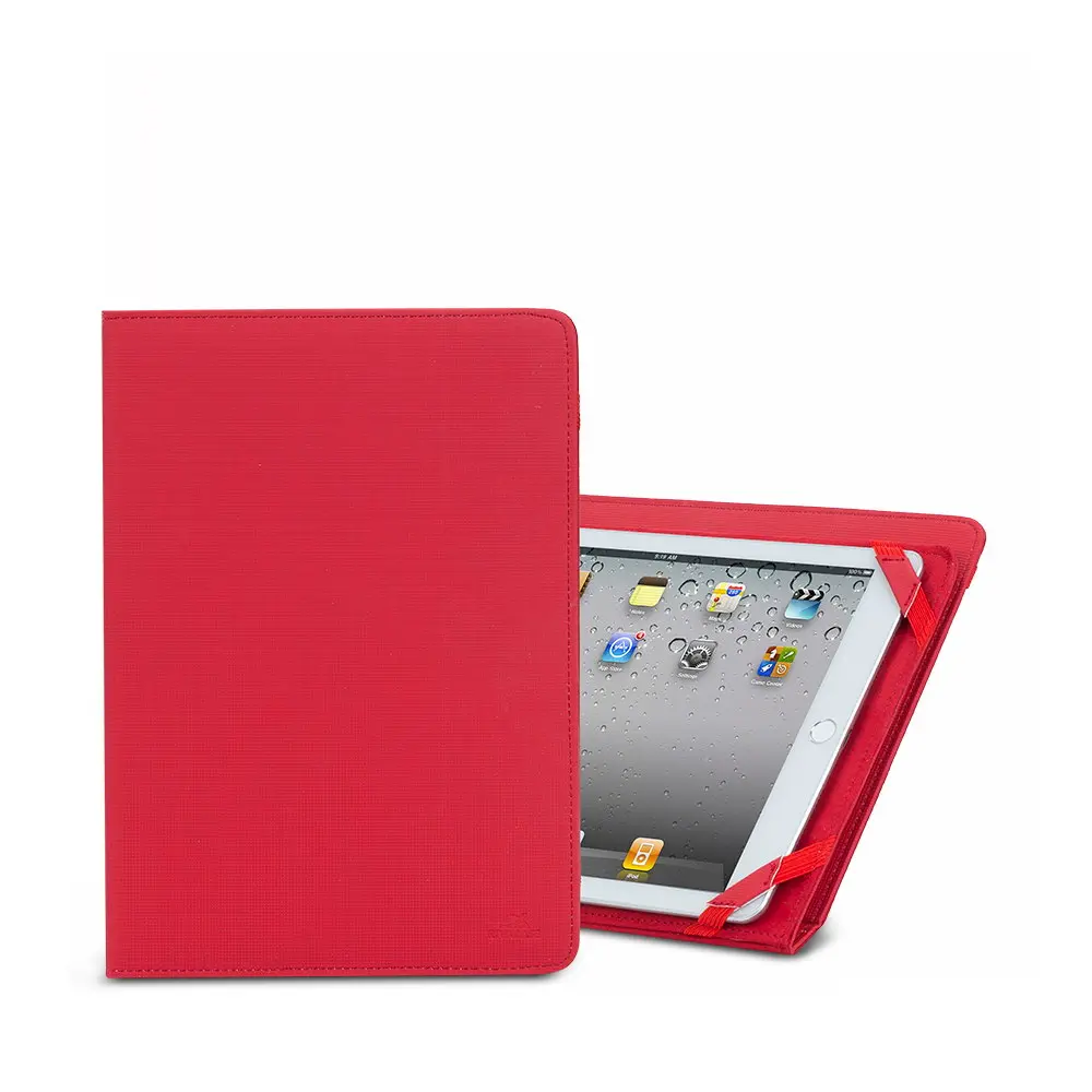 Husă pentru tabletă RivaCase Gatwick, 10,1", Microfibră, Roșu - photo