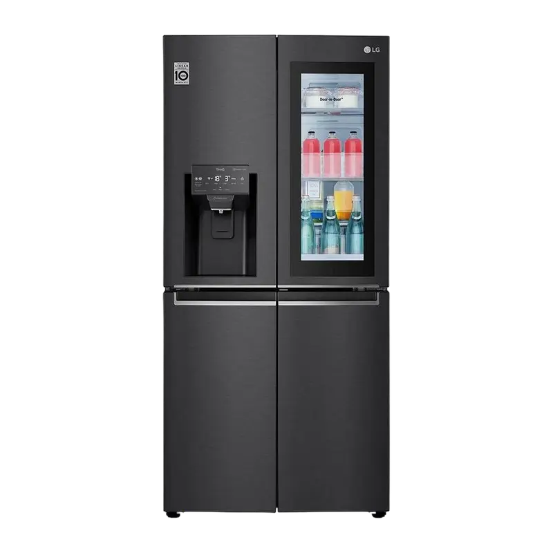 Холодильник LG GMX844MC6F, InstaView Door-in-Door™, Матовый чёрный - photo
