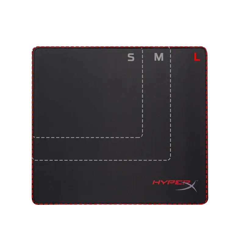 Игровой коврик для мыши HyperX FURY S Pro, Large, Чёрный/Красный  - photo