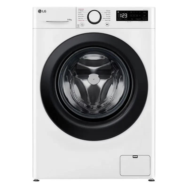 Mașină de spălat cu uscător LG F4DR509SBW, 9kg, Alb - photo