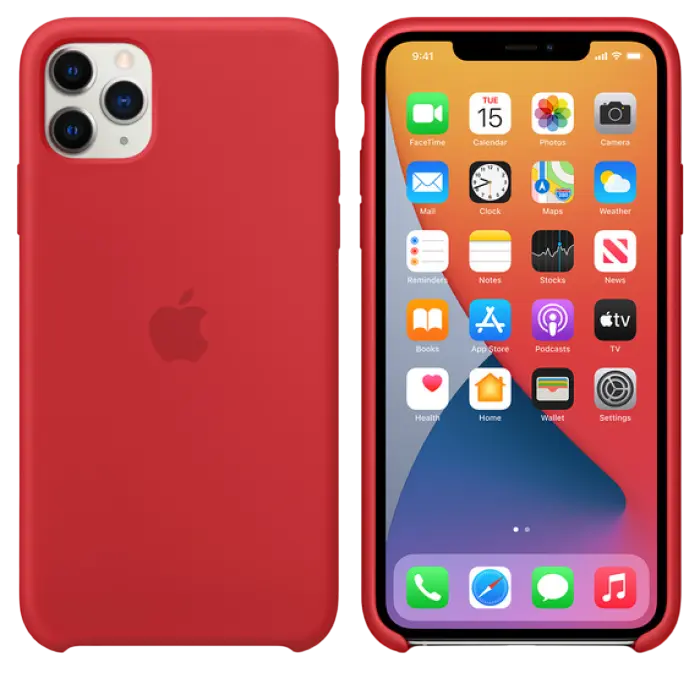 Чехол Apple iPhone 11 Pro Max Case, Красный - photo