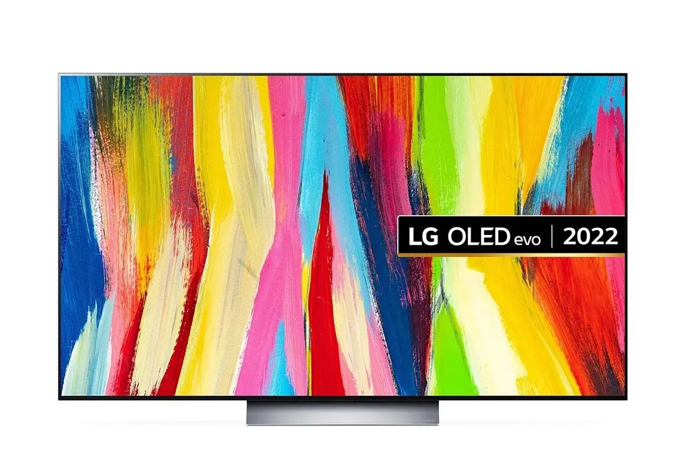 55" OLED SMART TV LG OLED55C24LA, Perfect Black, 3840 x 2160, webOS, Black  - photo