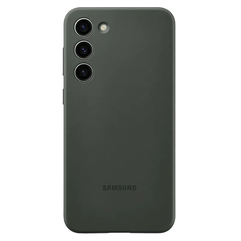 Husă Samsung Silicone Cover for Galaxy S23+, Verde - photo