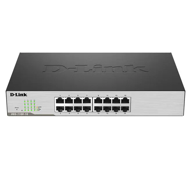 16-port 16*1GBASE-T EASY SMART, D-Link DGS-1100-16/B2A - photo