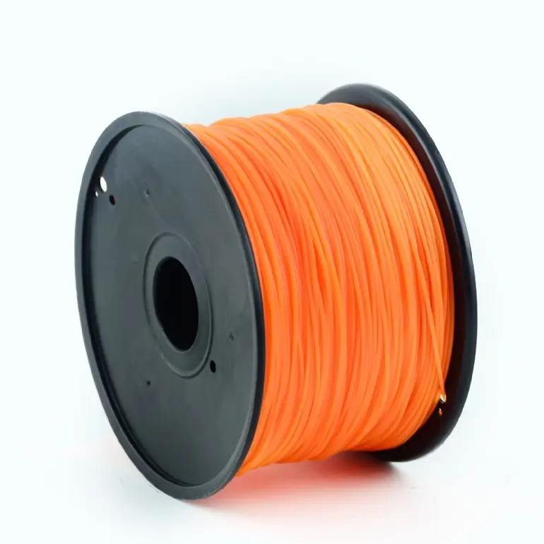 Filament pentru imprimantă 3D Gembird 3DP-PLA3-01-O, PLA, Orange , 3.0 mm, 1kg - photo
