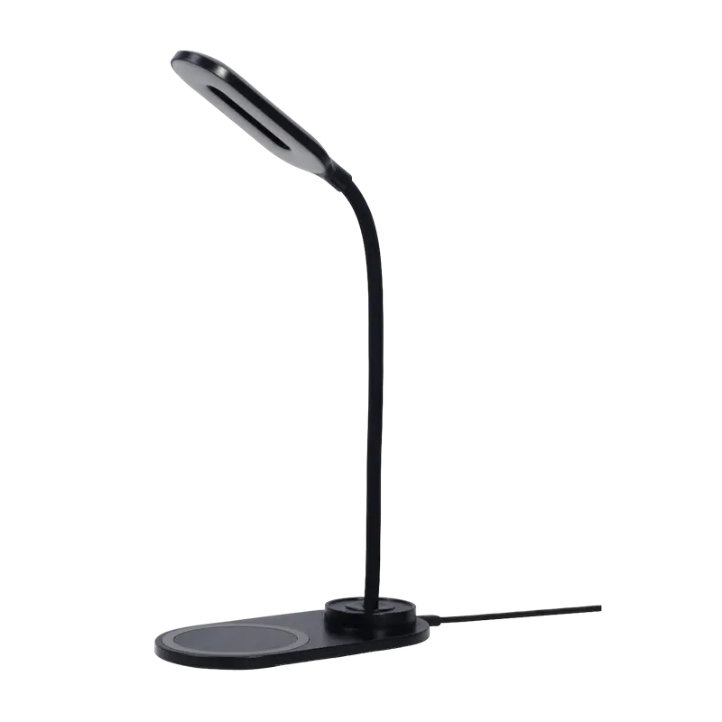 Lampa de birou Gembird Eye lamp with Wireless Charging, Negru - photo