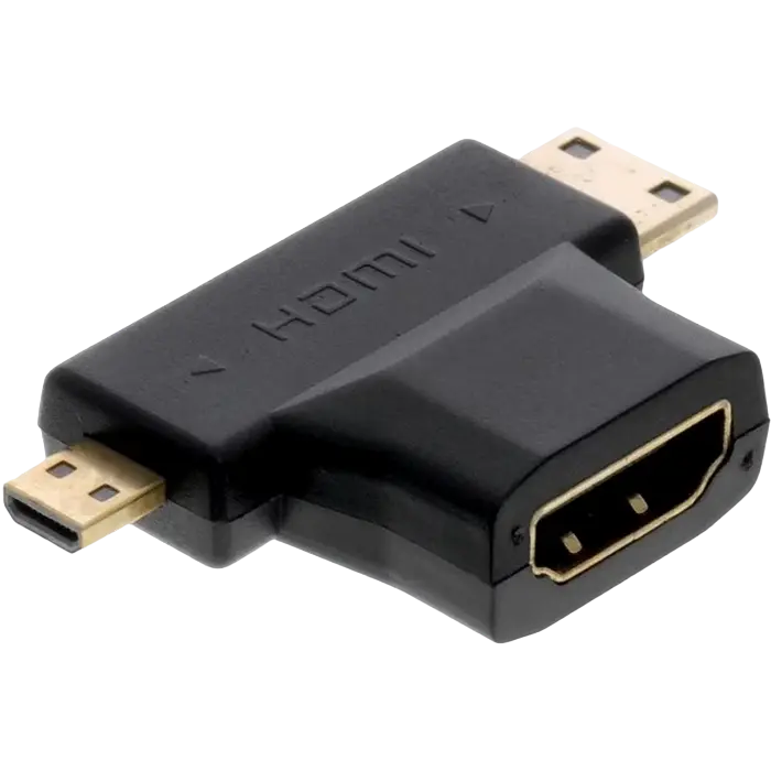 Видеоадаптер APC Electronic APC-101310, HDMI (F) - , Чёрный - photo