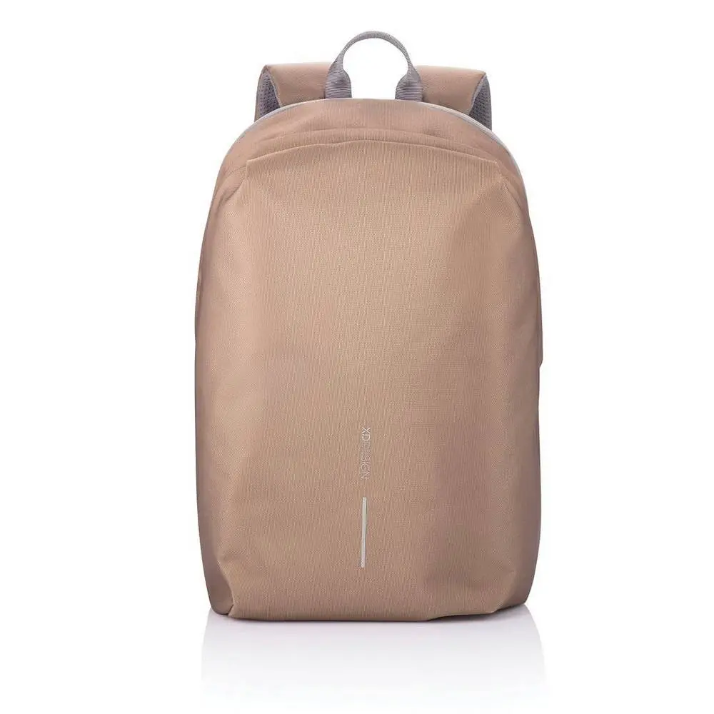 Backpack Bobby Soft, anti-theft, P705.796 for Laptop 15.6" & City Bags, Brown - photo