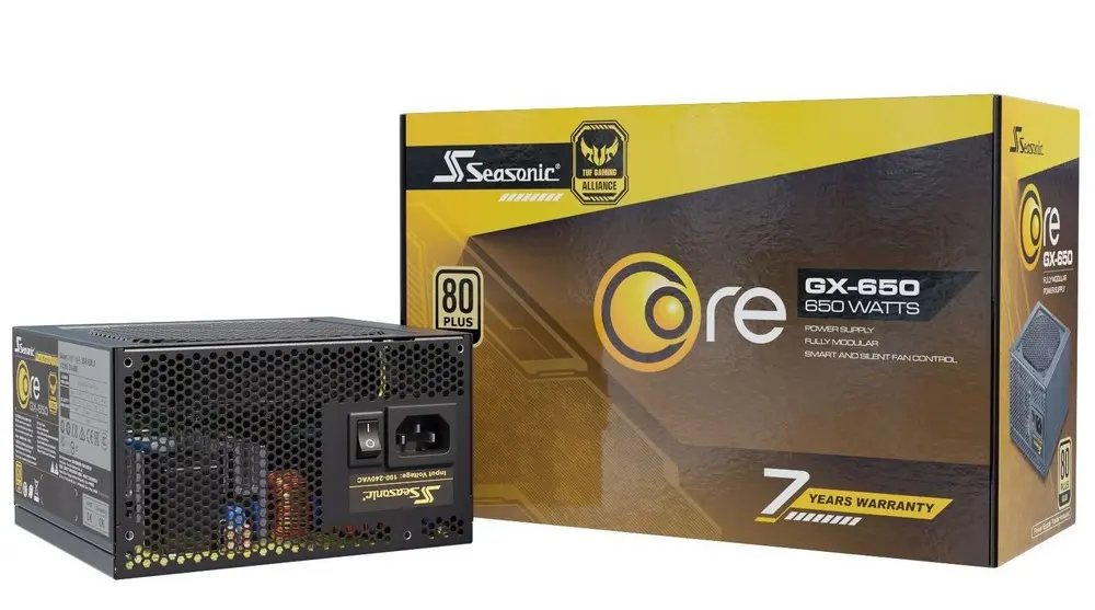 Sursă Alimentare PC Seasonic CORE GX, 650W, ATX, Complet modular - photo