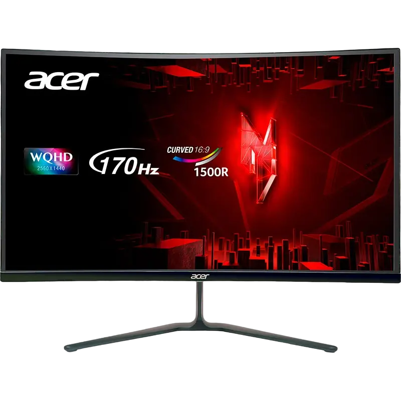 27" Игровой монитор Acer ED270UP2bmiipx, VA 2560x1440 WQHD, Чёрный - photo