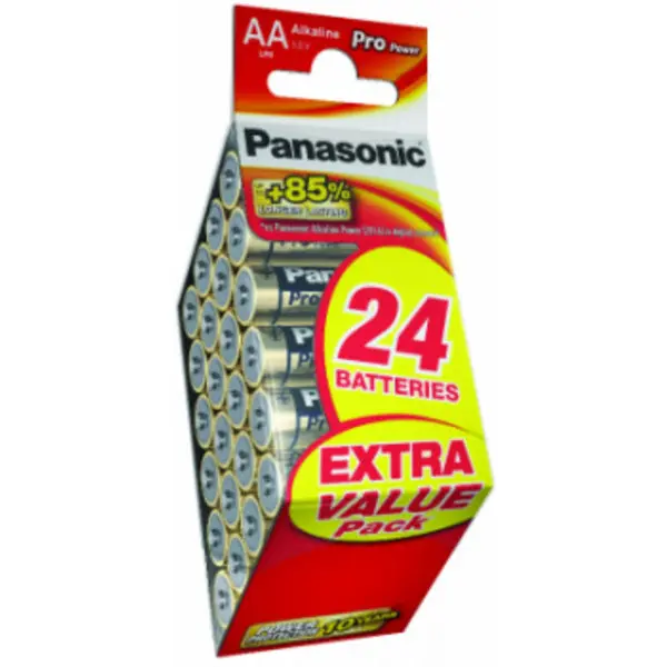 Panasonic   "PRO Power" AA Blister*24, Alkaline, LR6XEG/24CD - photo