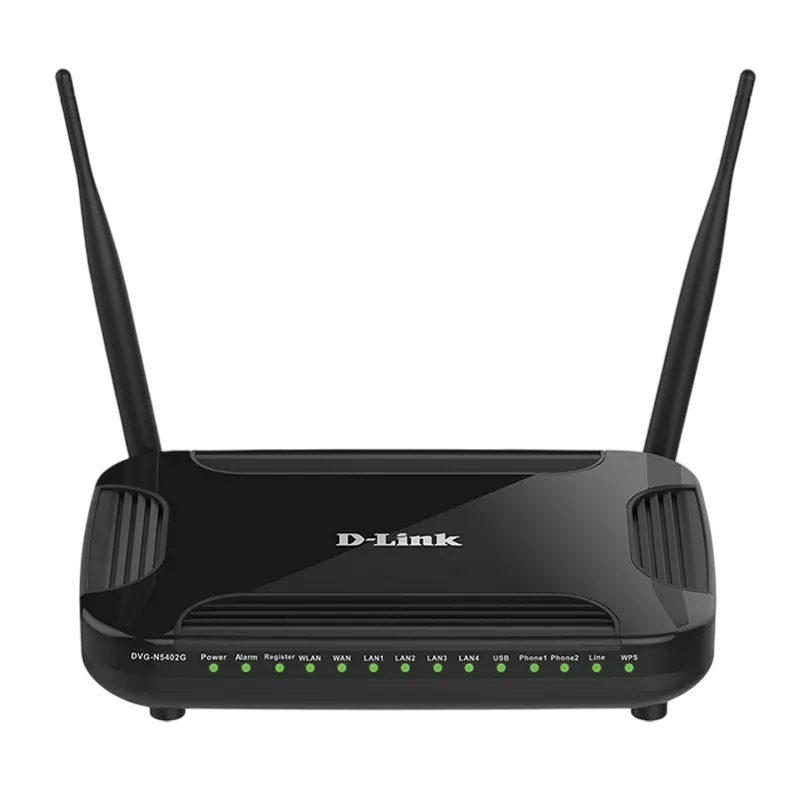 Router fără fir D-Link DVG-N5402G, 3G, 4G, Negru - photo