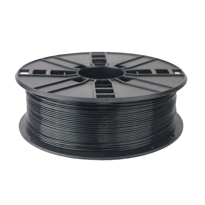 Filament pentru imprimantă 3D Gembird 3DP-PLA1.75-01-BK, PLA, Negru , 1.75 mm, 1 kg - photo