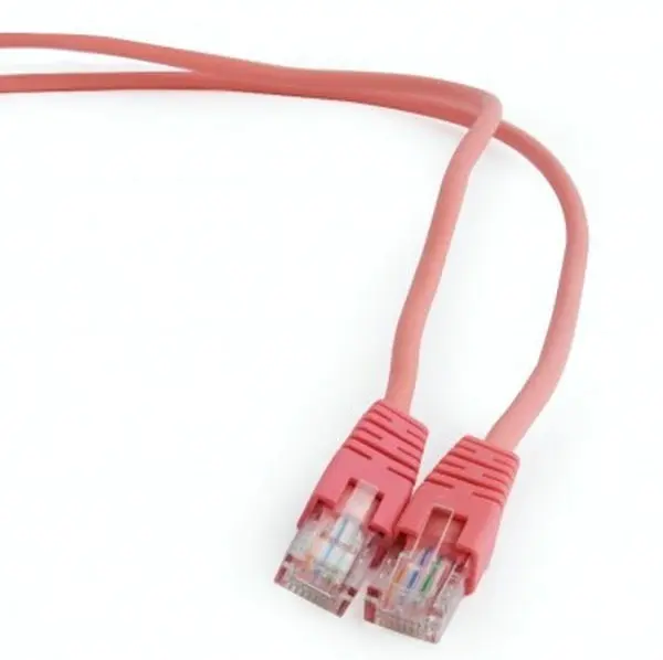 Патч-корд Cablexpert PP6-5M/RO, Cat6 FTP , 5м, Розовый - photo