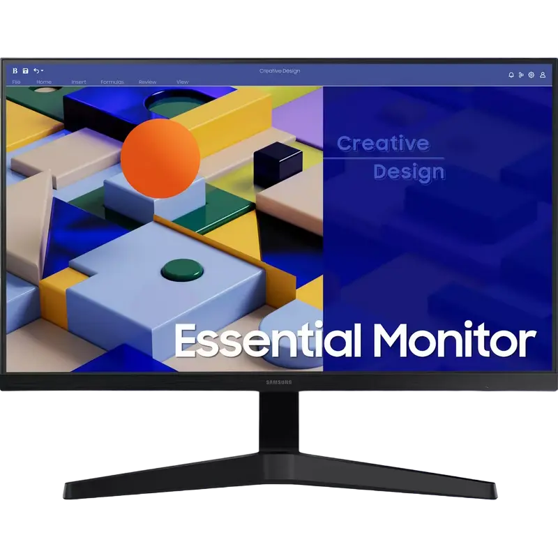 23,8" Monitor Samsung S24C310E, IPS 1920x1080 FHD, Negru - photo